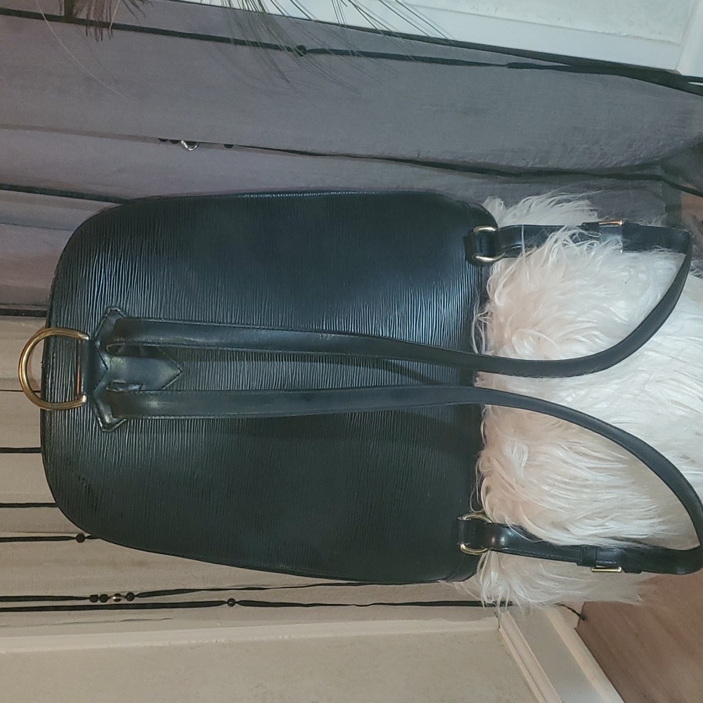Louis Vuitton Black Epi Leather Gobelins Backpack Bag Authentic - Picture 4 of 16